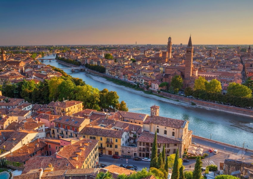 Verona vista panoramica